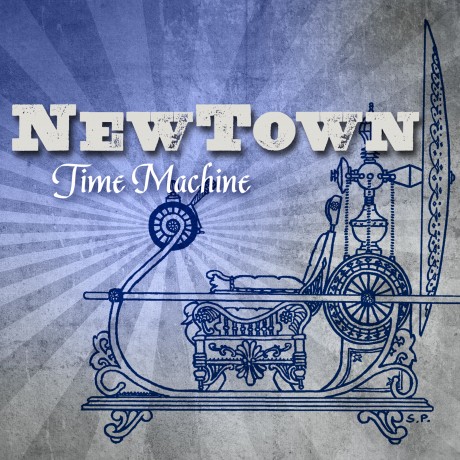 Time Machine by the bluegrass band NewTown CD cover